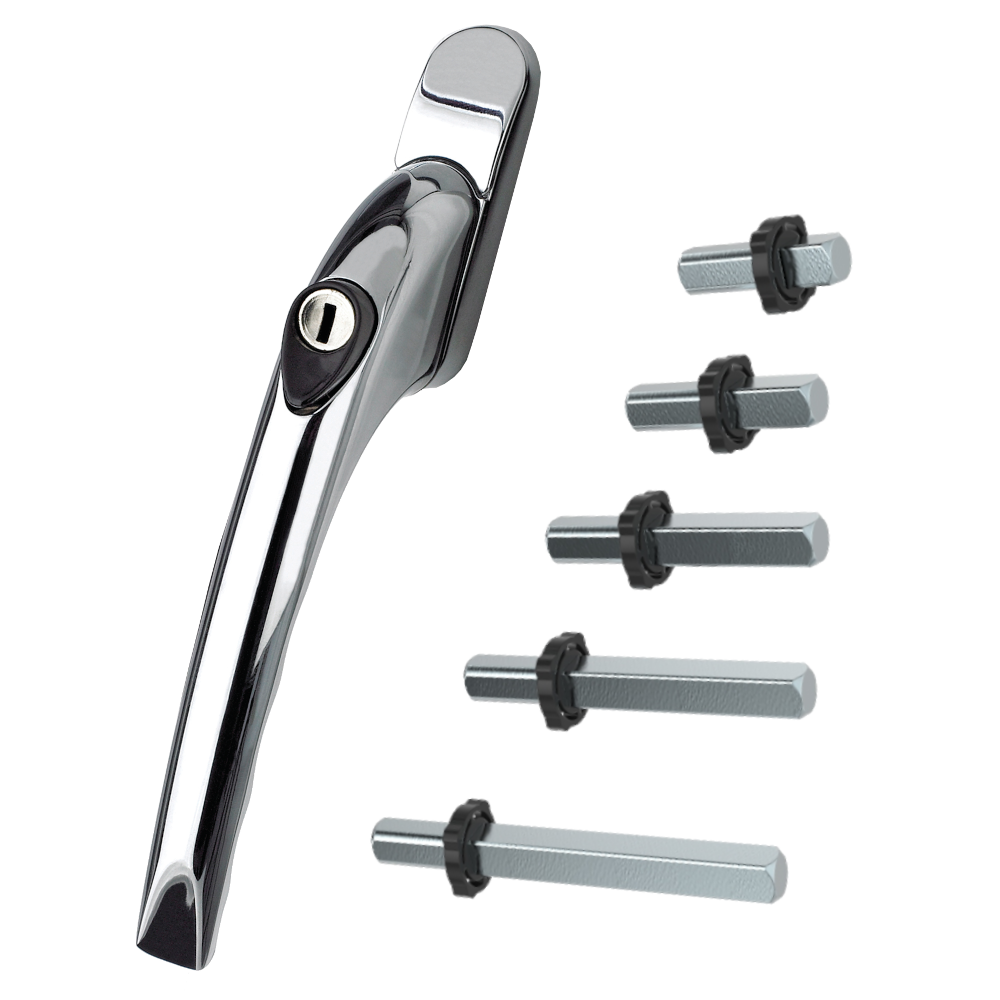 Winkhaus STV-F 2070/45S M2 LH Silver - full length